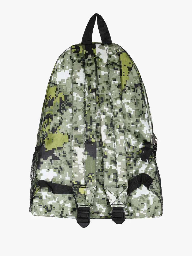 Zaino in tessuto con stampe