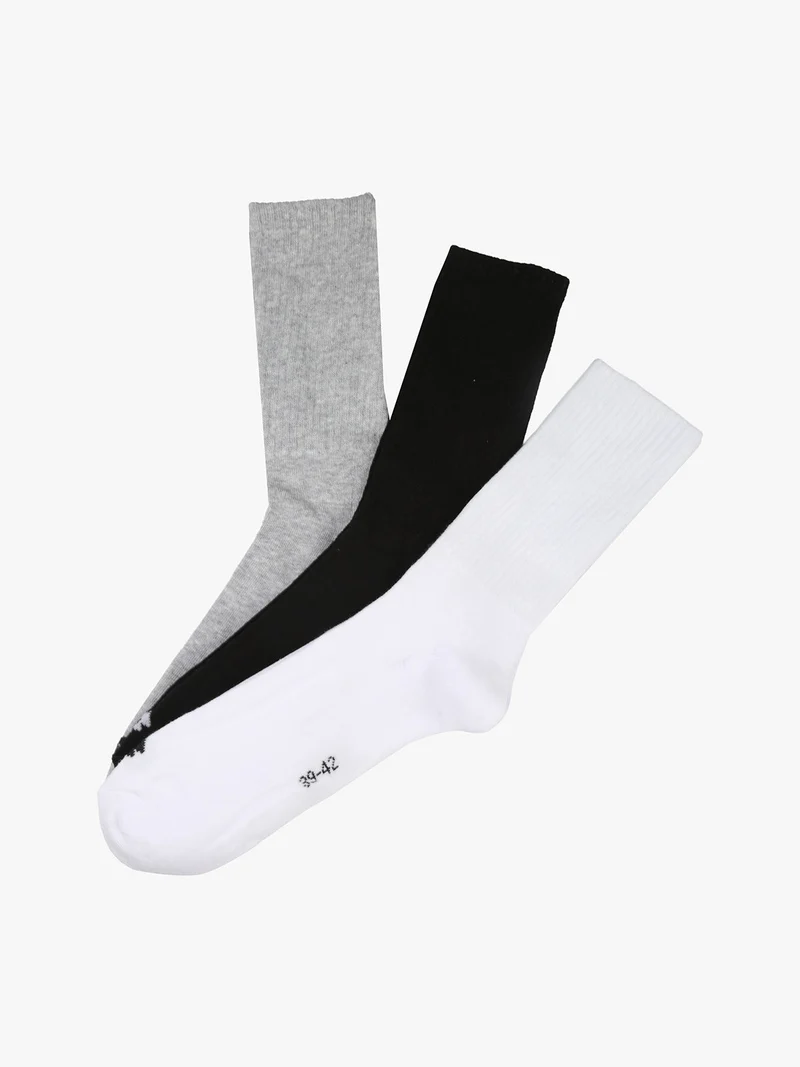 Confezione da 3 paia di calze tennis uomo - assortito