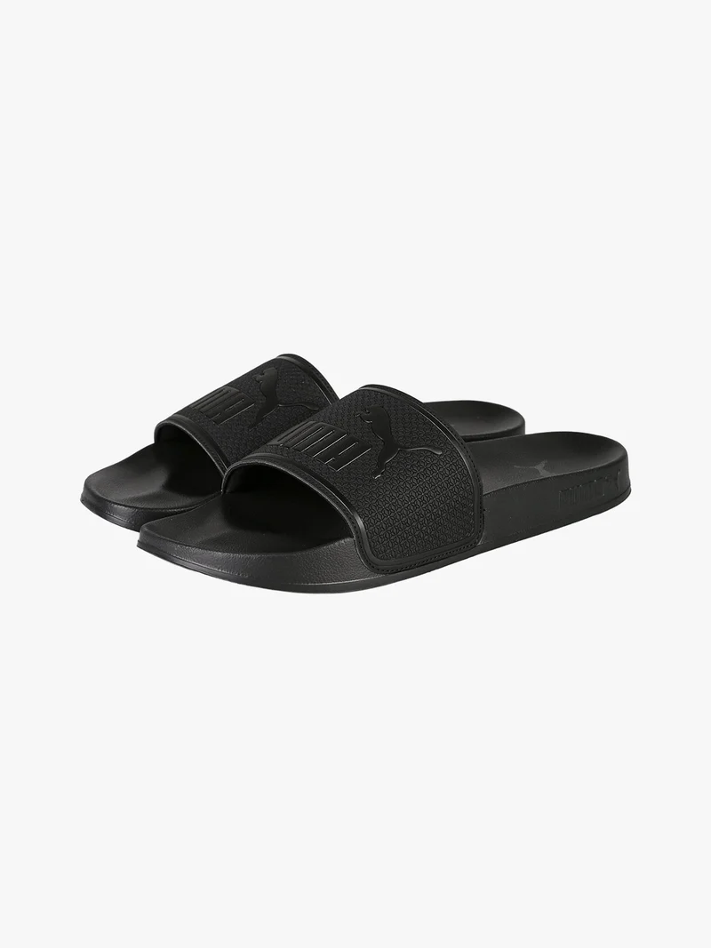 LEADCAT 2.0 Ciabatte uomo con logo - nero