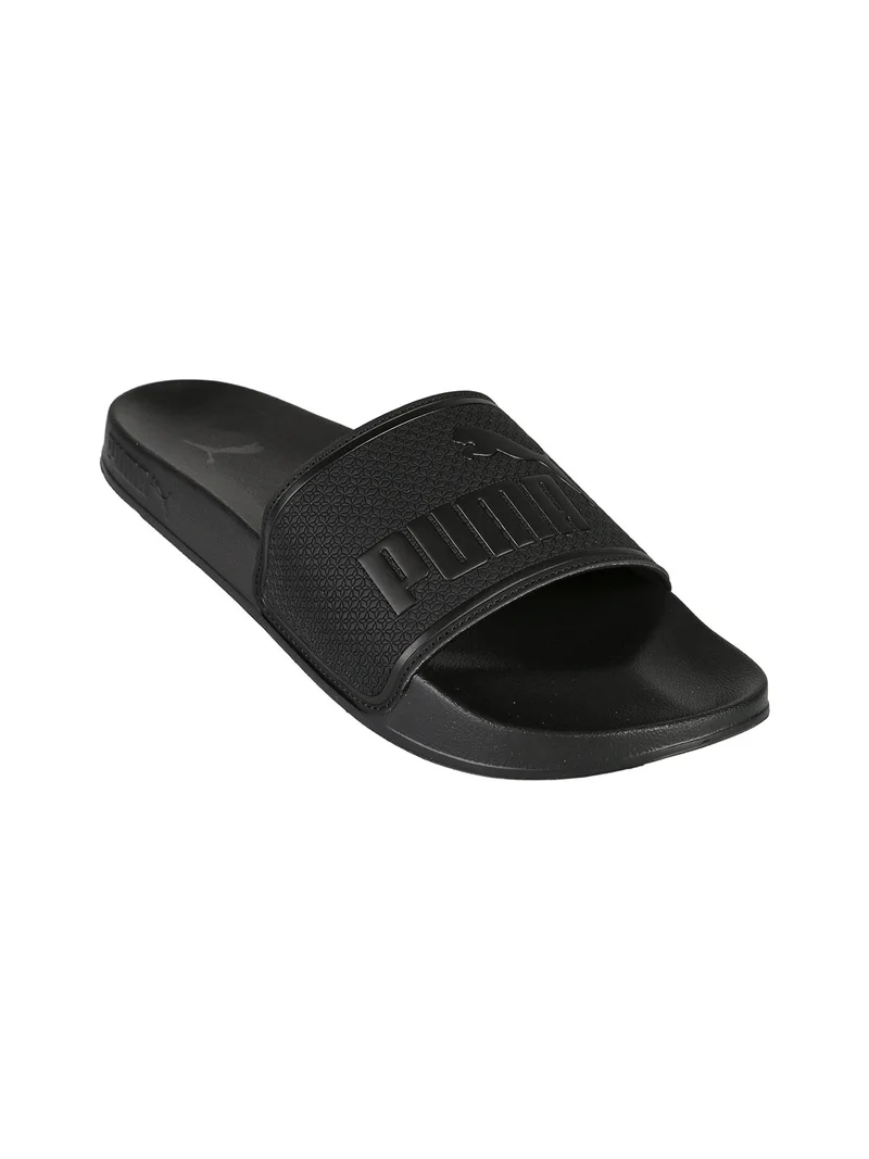 LEADCAT 2.0 Ciabatte uomo con logo - nero