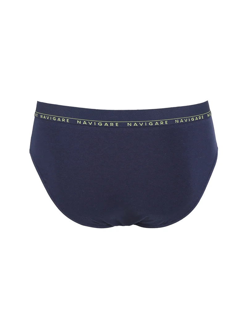 Slip uomo in cotone elastico - giallo