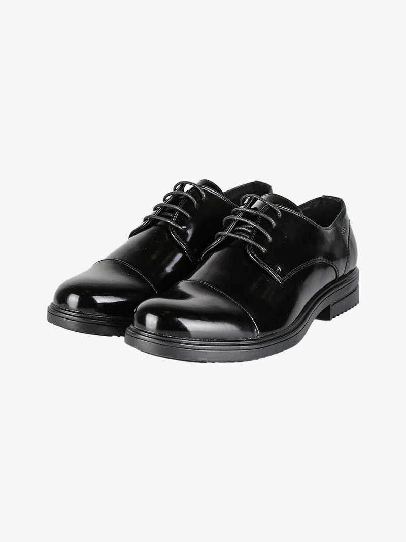 Scarpe classiche stringate da uomo - nero