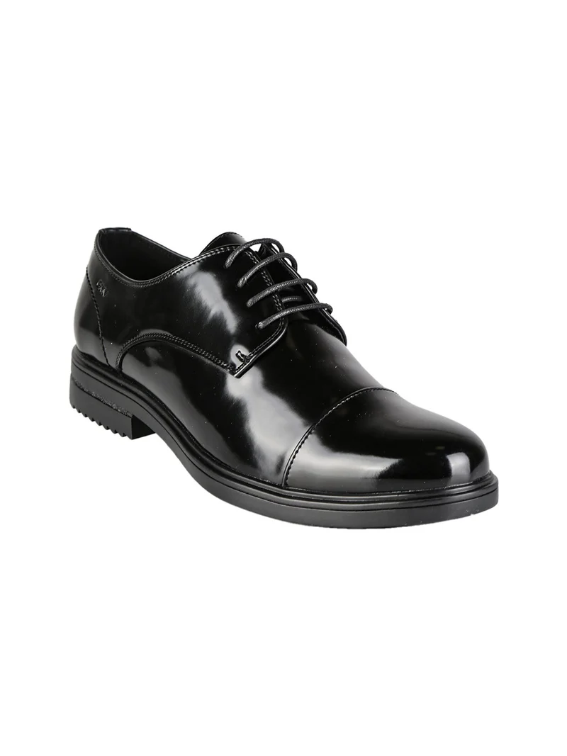 Scarpe classiche stringate da uomo - nero