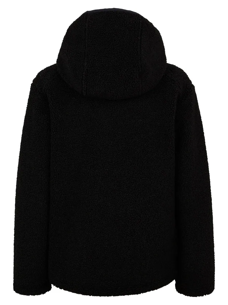 ZIENER JUHA-Z Midlayer Junior Fleecejacke Schwarz