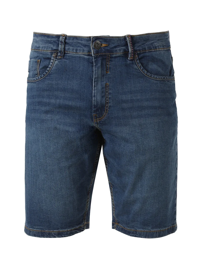 Bermuda da uomo in cotone stretch - jeans
