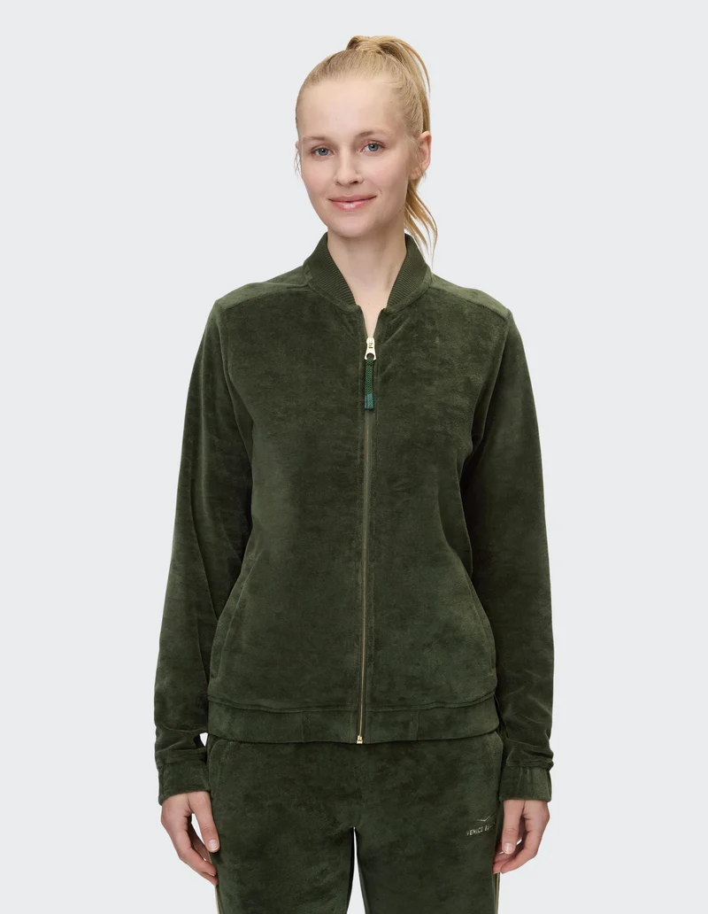 VENICE BEACH Bessie 4088 01 Damen Sweatjacke mit Stehkragen