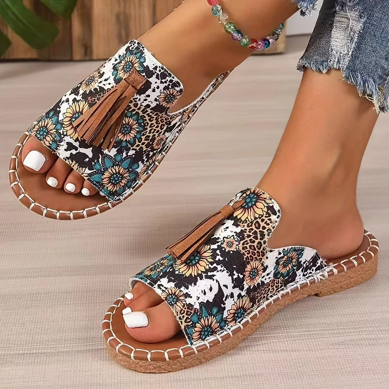 Damen Slides | Ergonomische Komfort-Sohle | Rutschfest & Schnell Trocknend | Sommer Freizeit Sandalen