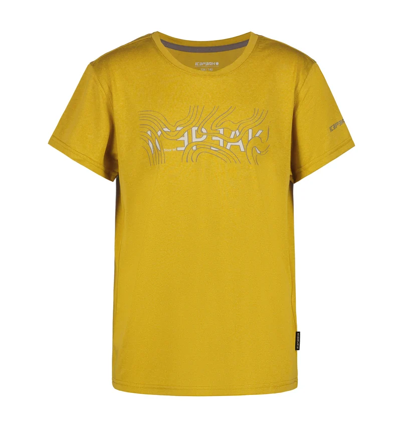 ICEPEAK KINCAID JR Kinder Wanderhemd Dunkel Grau