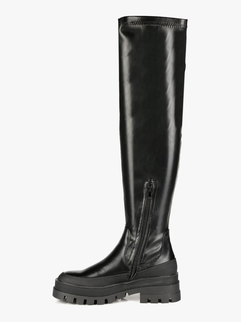 Stivali da donna con platform - nero