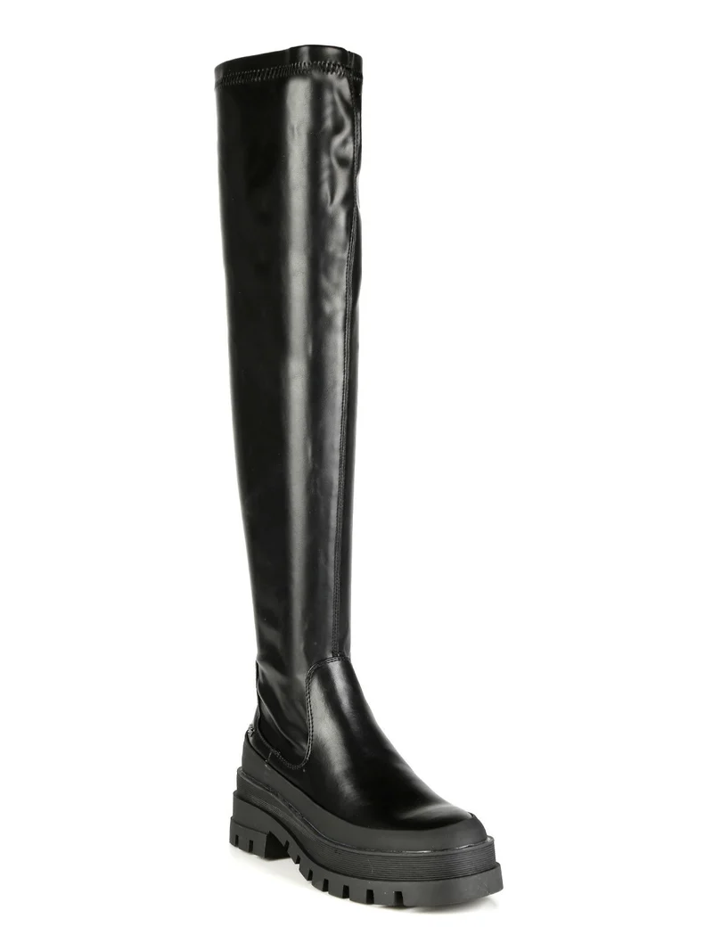 Stivali da donna con platform - nero