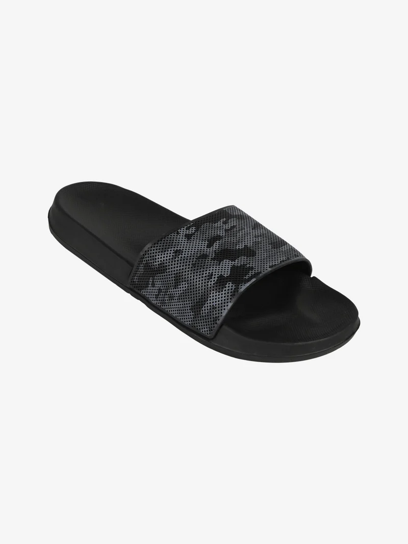 Ciabatte da uomo in gomma - nero