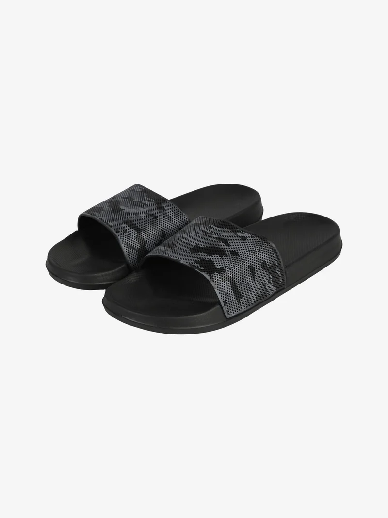 Ciabatte da uomo in gomma - nero
