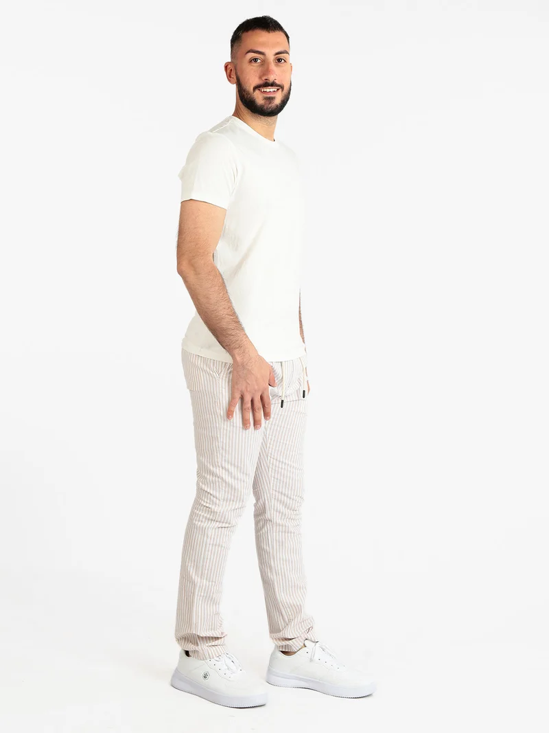 T-shirt uomo manica corta - bianco