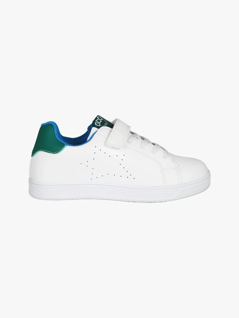 Sneakers da ragazzo con strappo - verde
