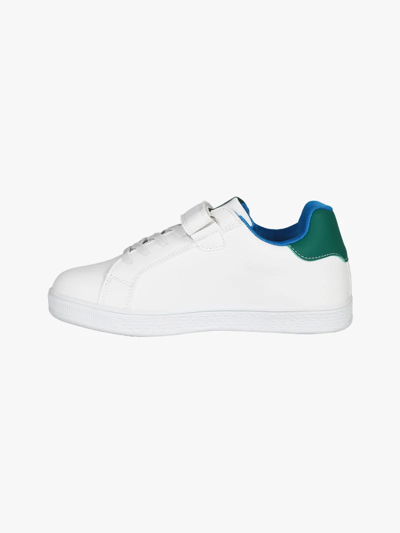 Sneakers da ragazzo con strappo - verde