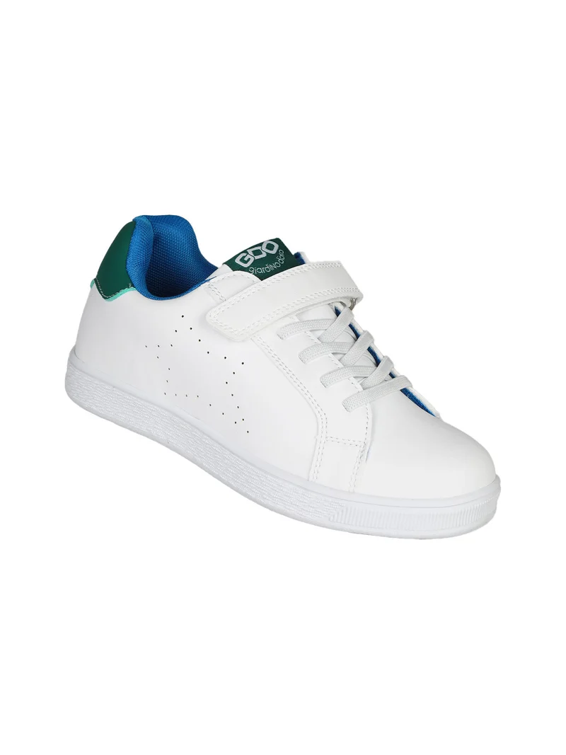 Sneakers da ragazzo con strappo - verde