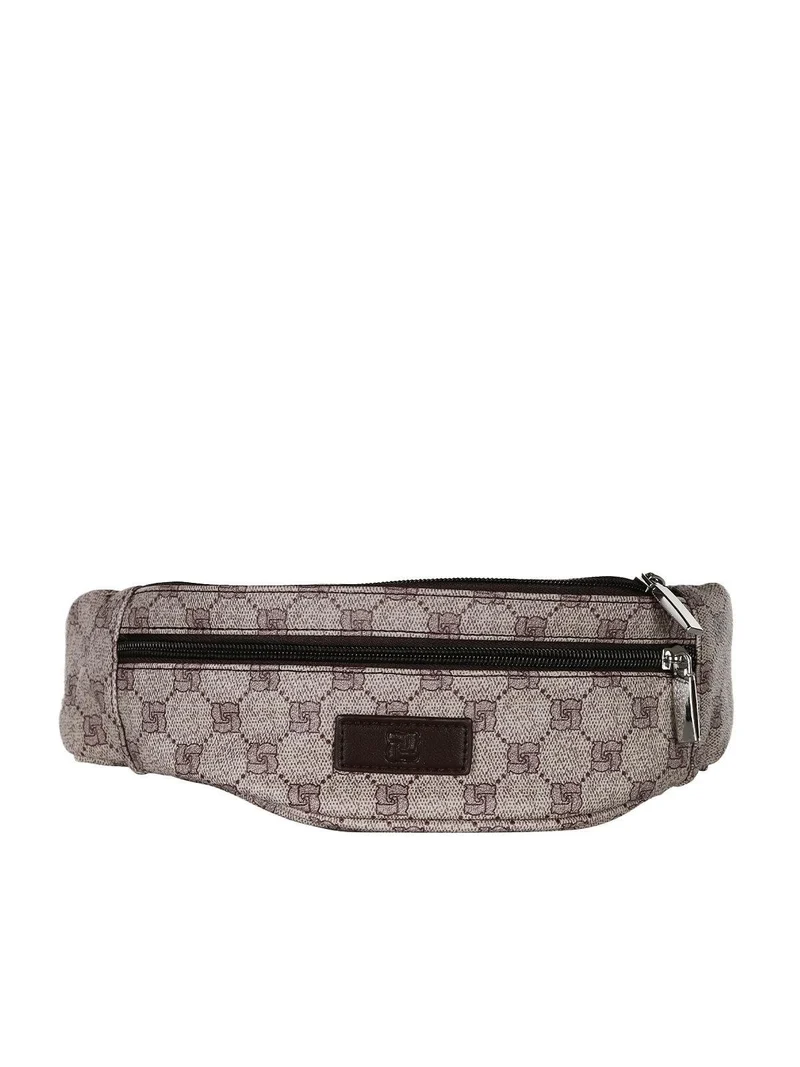 Marsupio in ecopelle con stampe - fango