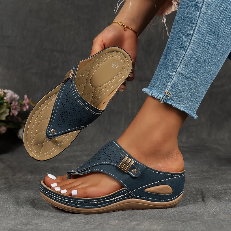 Damen Ergonomische Sandalen | OrthoCloud™ Wohlfühl-Design | Atmungsaktiv & Rutschfest | Sommerkomfort