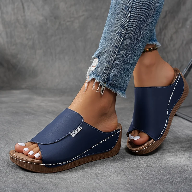 Damen Sandalen | Orthopädisches Komfort-Fußbett | Atmungsaktiv & Rutschfest
