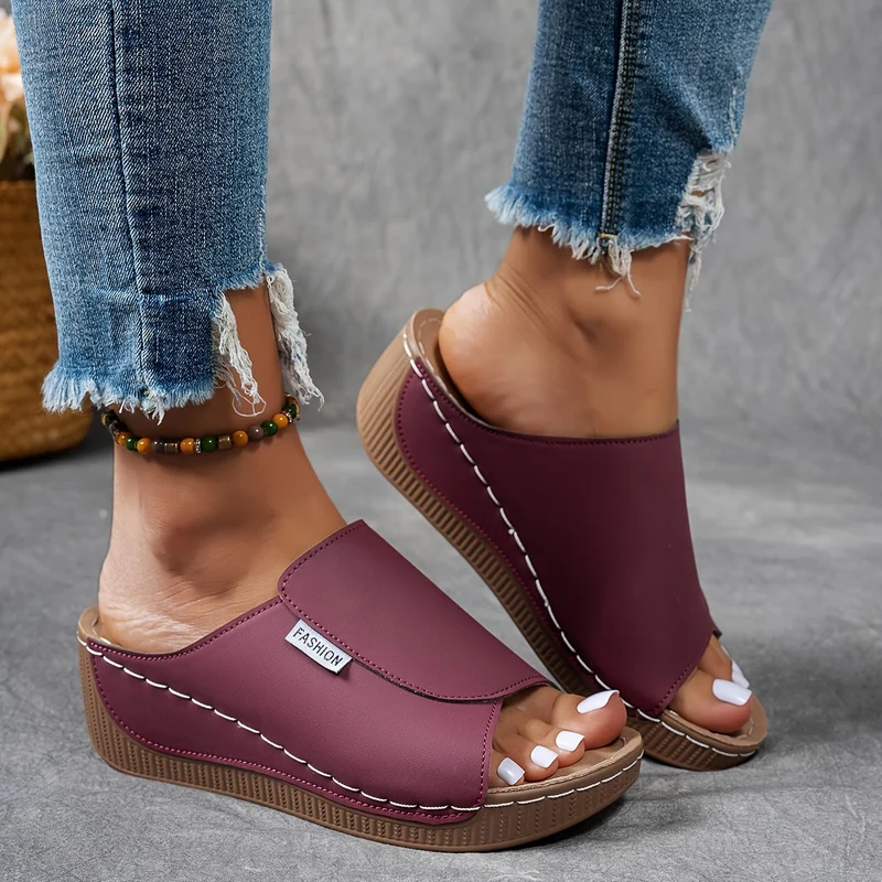 Damen Sandalen | Orthopädisches Komfort-Fußbett | Atmungsaktiv & Rutschfest