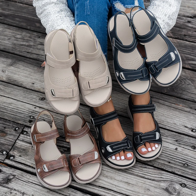 Damen Sandalen | Atmungsaktiv & Bequem | Ergonomische Sohle