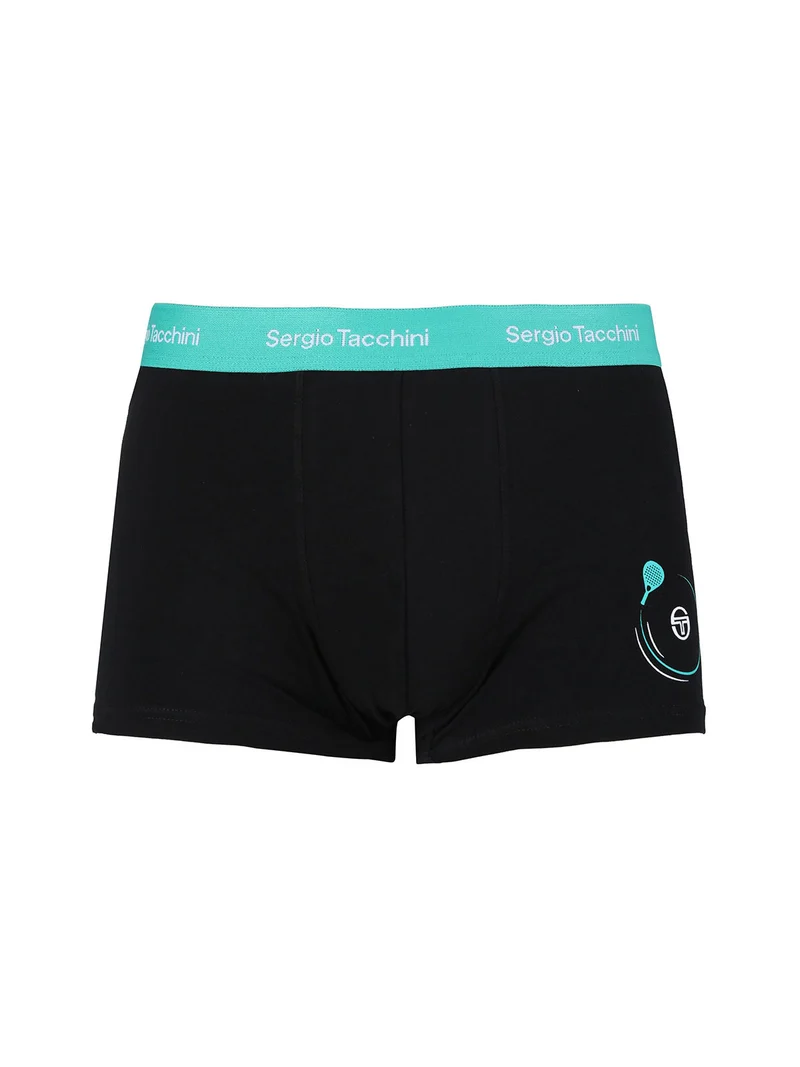 Boxer da uomo tinta unita - nero