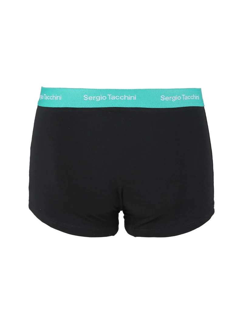 Boxer da uomo tinta unita - nero