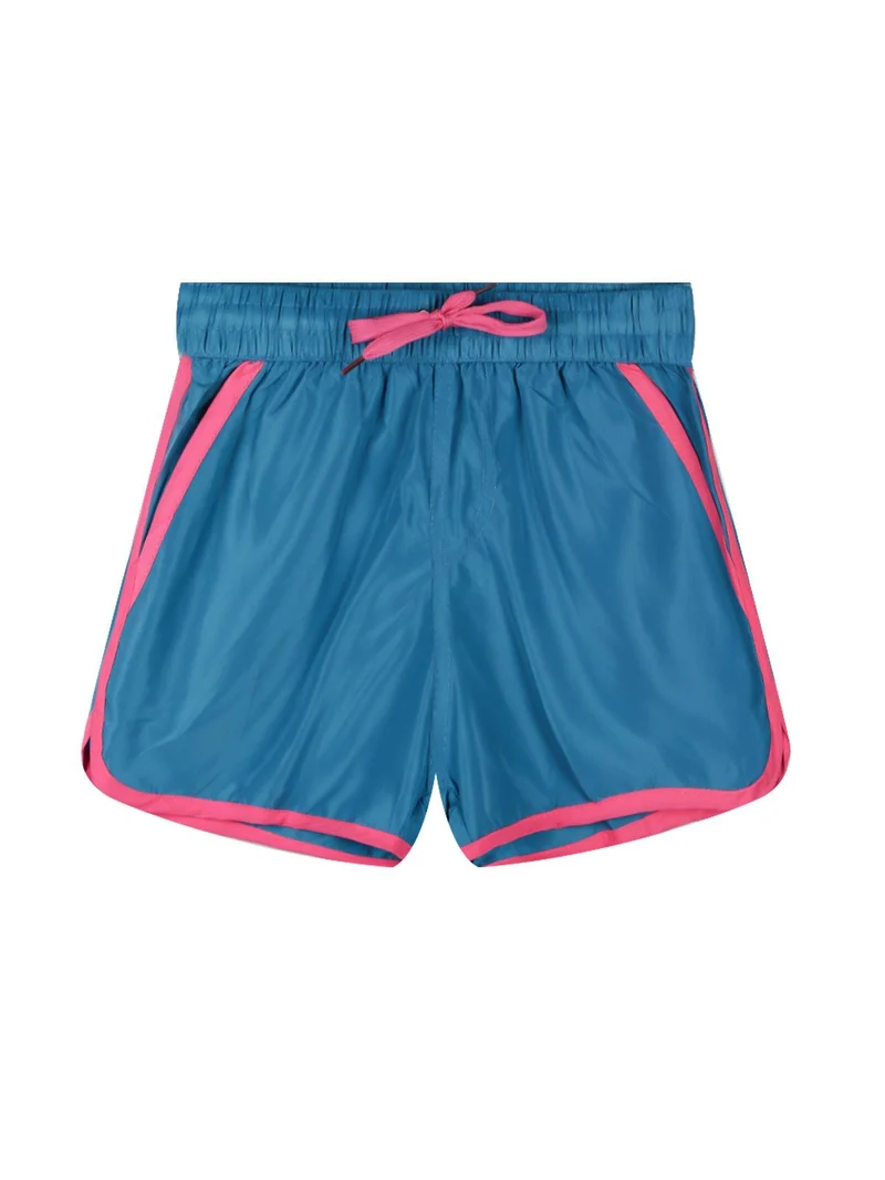 Shorts da mare bambina - blu