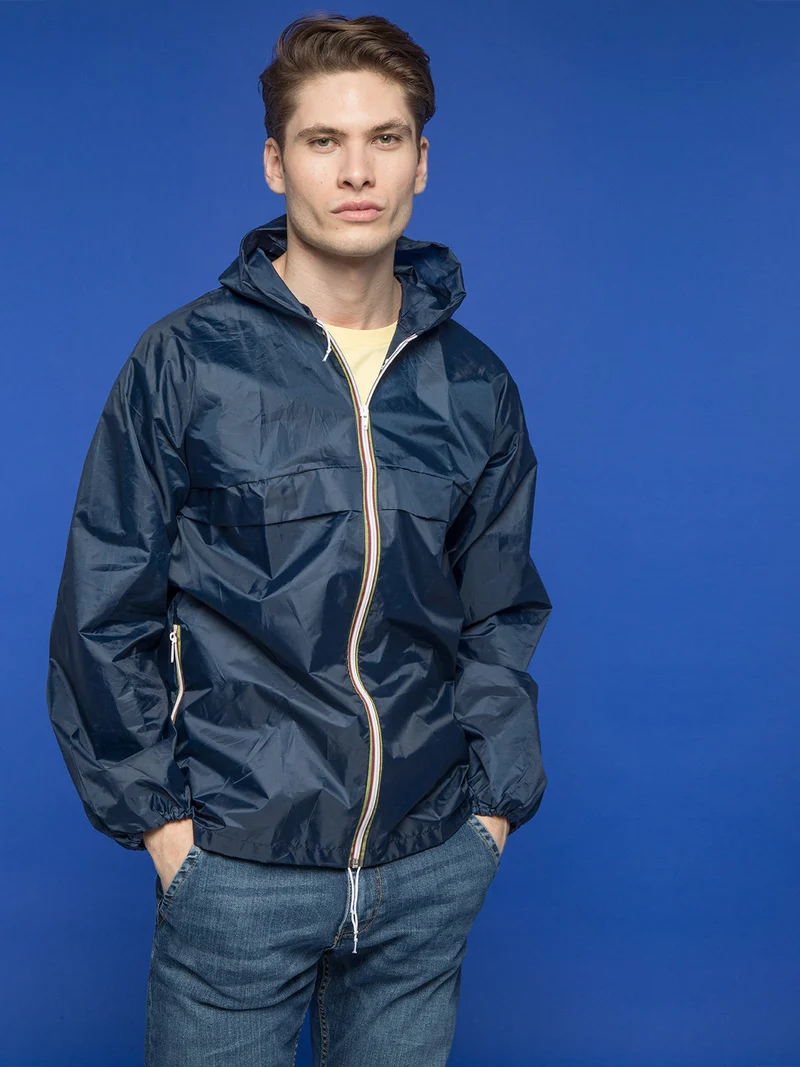 Giacca con cappuccio - blu scuro