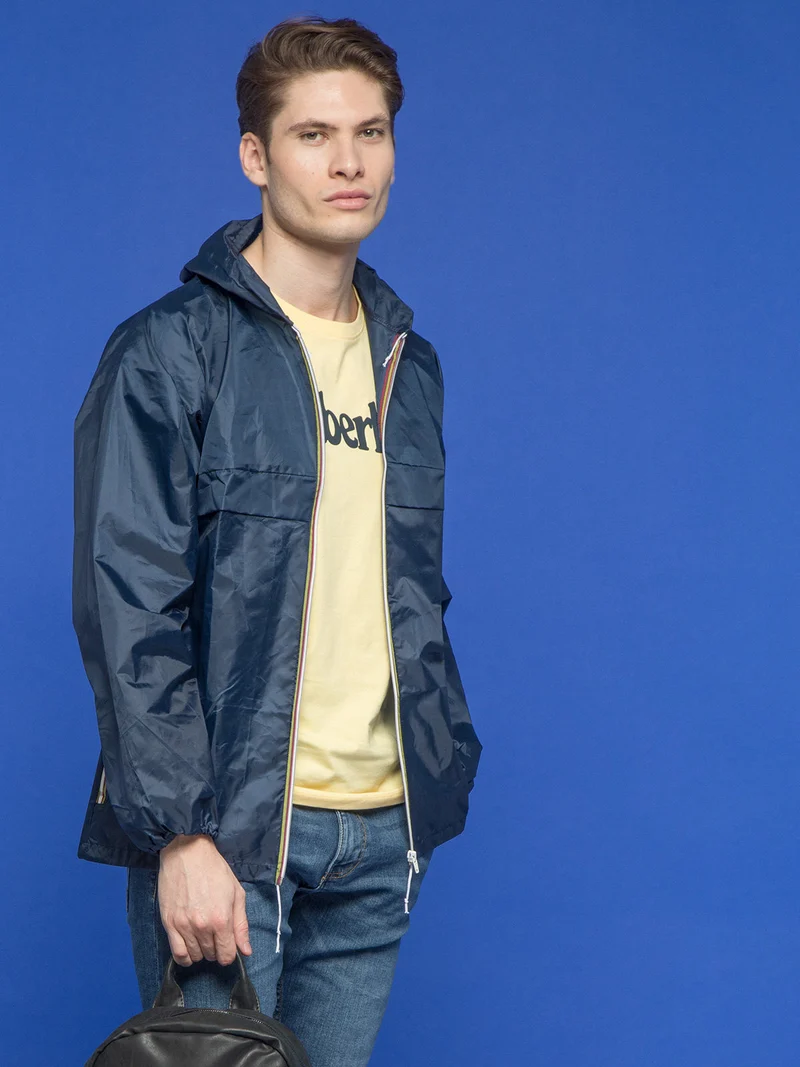 Giacca con cappuccio - blu scuro