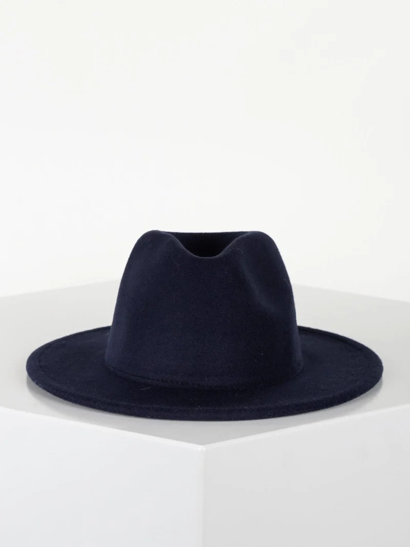 Cappello modello Borsalino - blu