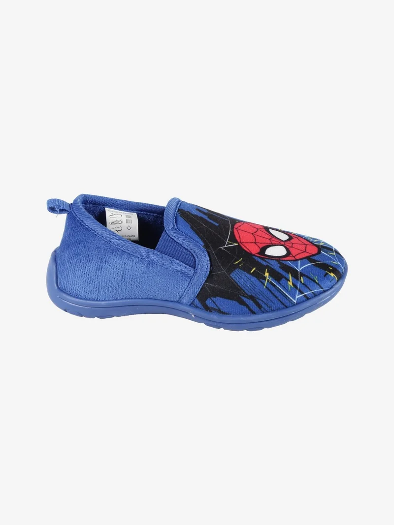 Spider Man pantofole alte chiuse da bambino - blu