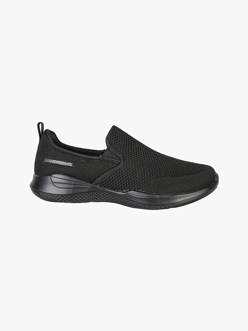 WALKY Sneakers donna slip on in maglia - nero