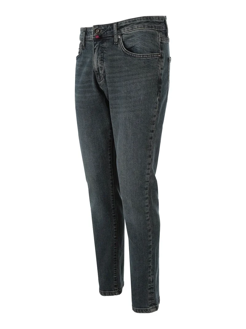 Jeans da uomo regular fit a vita bassa - avion