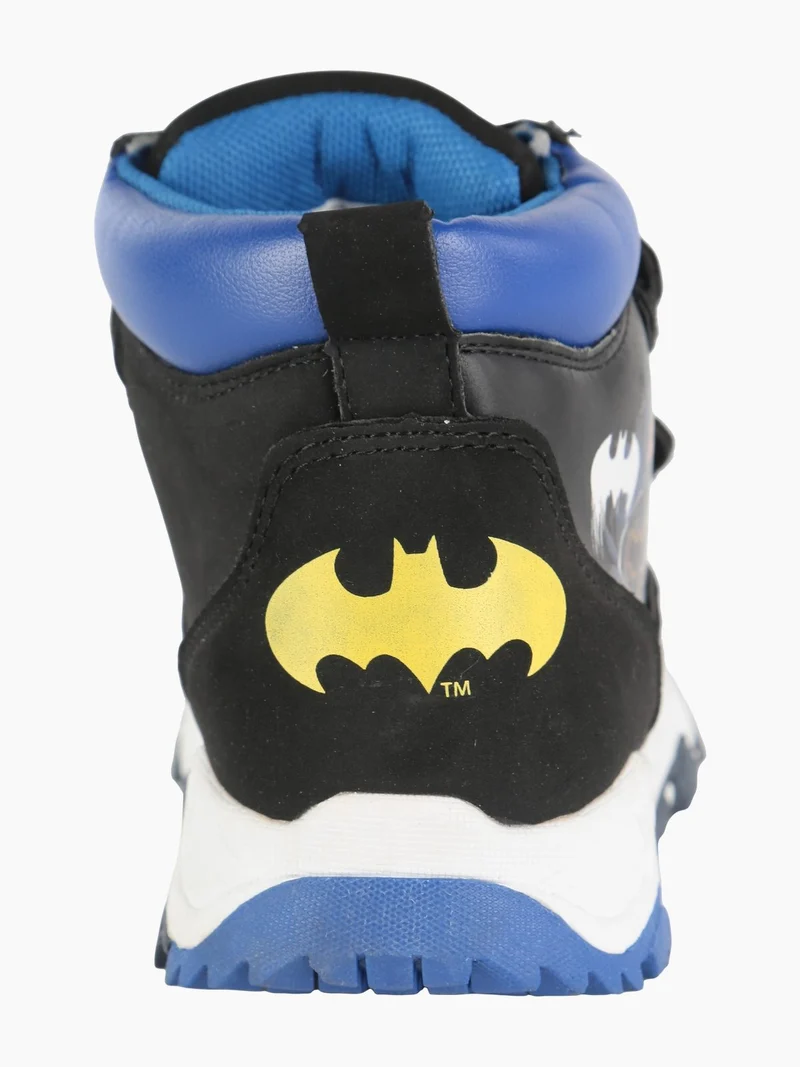 Sneakers alte da bambino con strappi - nero