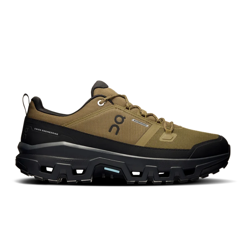 ON Cloudrock Low WP wasserdichter, gedämpfter Outdoorschuh
