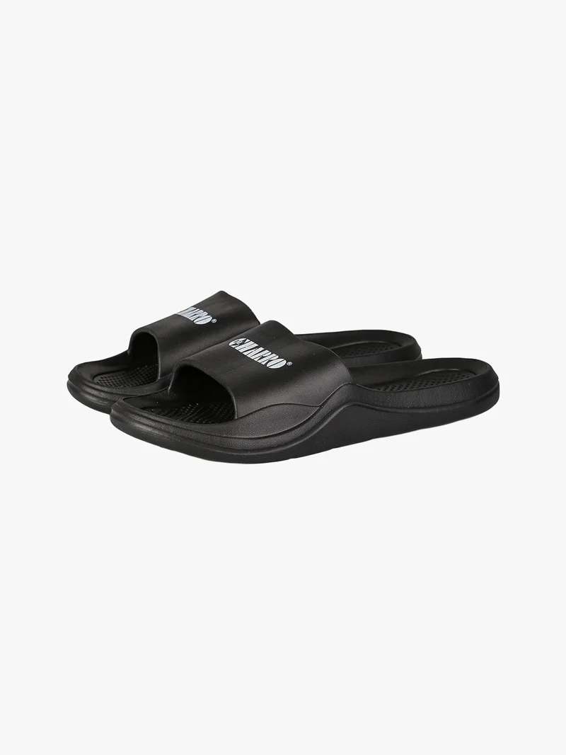 Ciabatte uomo in gomma - nero