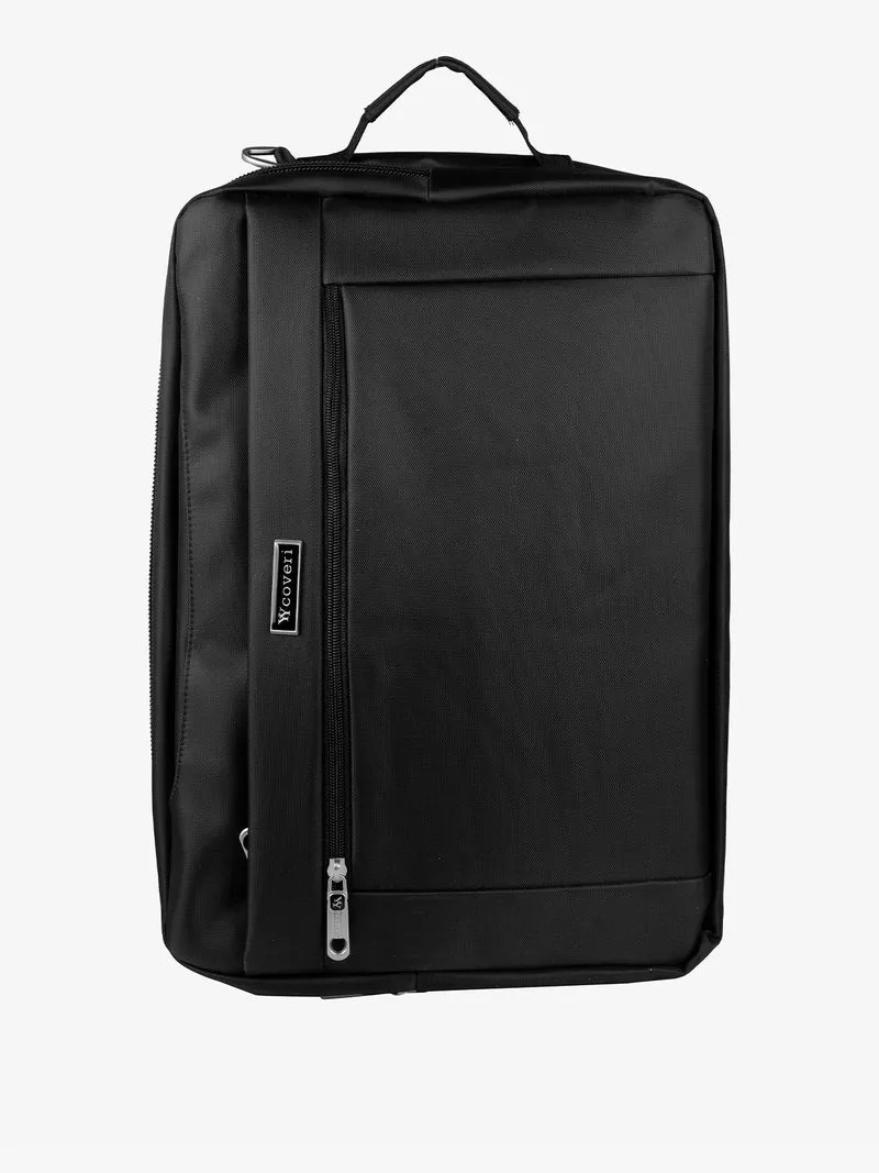 Borsa da lavoro trasformabile in zaino - nero