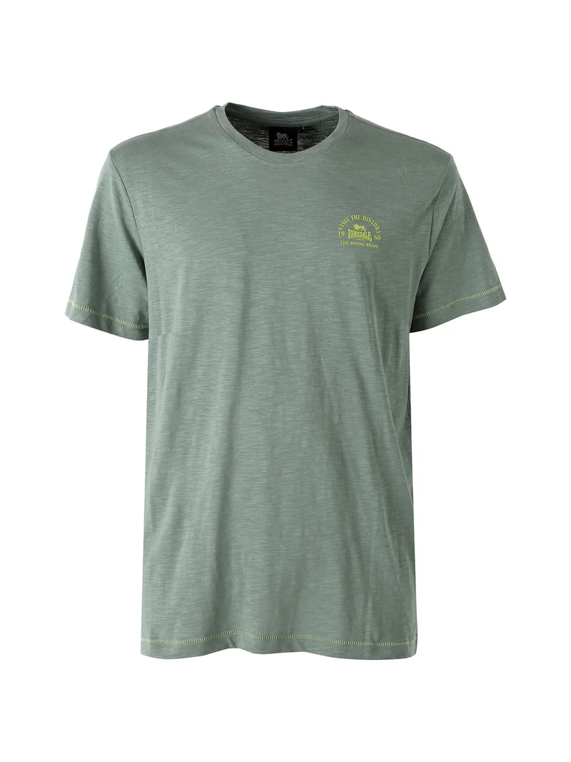 T-shirt da uomo in cotone - pistacchio