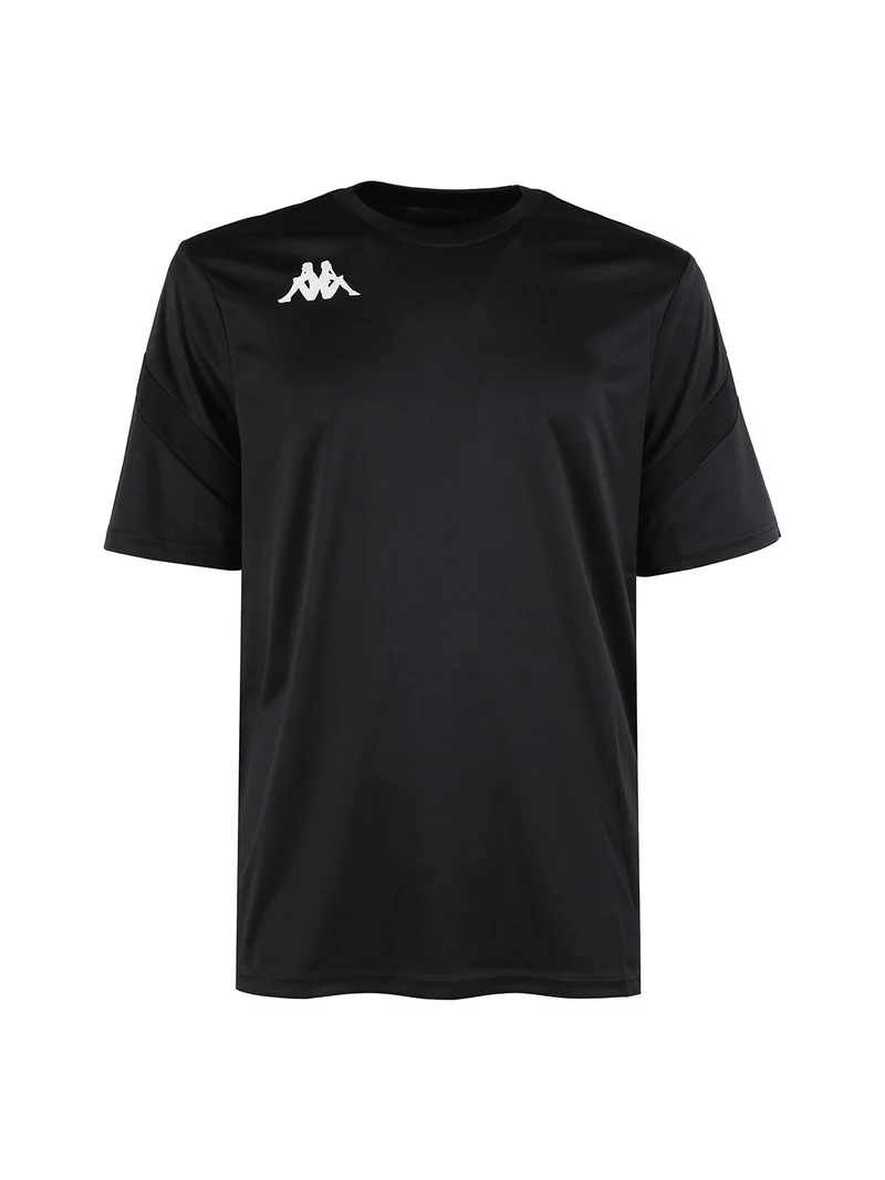 T-shirt sportiva da uomo - nero