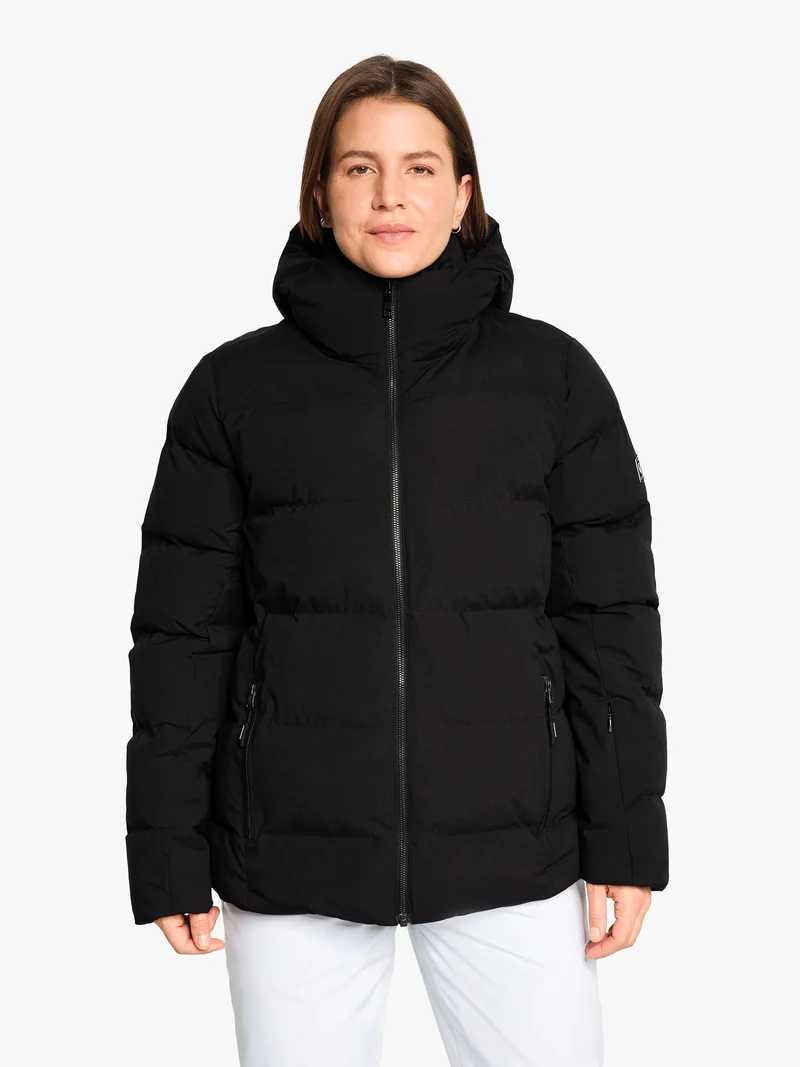 ZIENER TRAVA-Z Damen Skijacke schwarz, warm & funktional