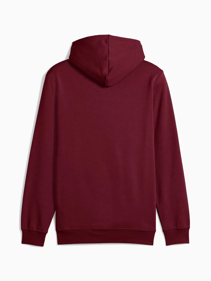 ESS SMALL N.o 1 LOGO HOODIE Felpa uomo con cappuccio - bordeaux