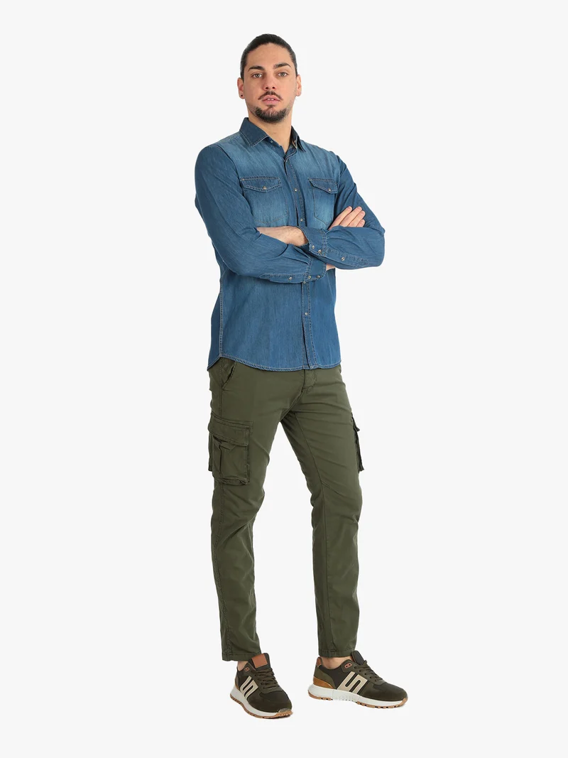 Camicia di jeans da uomo - jeans
