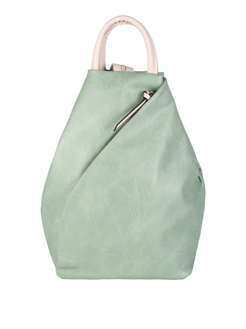 Zaino da donna in ecopelle - acqua marina