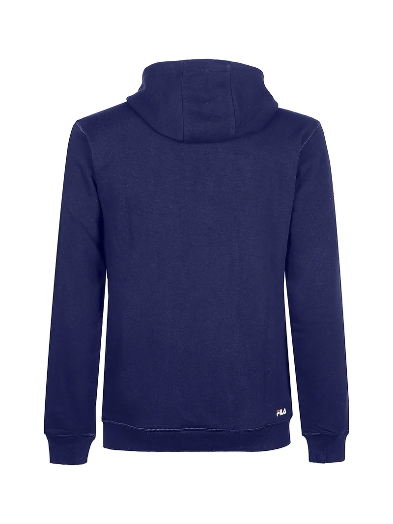 Felpa unisex con cappuccio - blu scuro