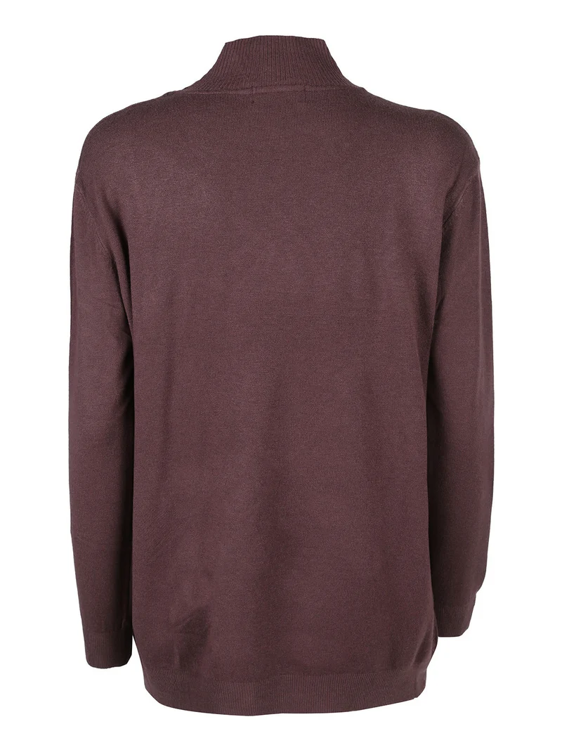 Maglia donna a lupetto - moro