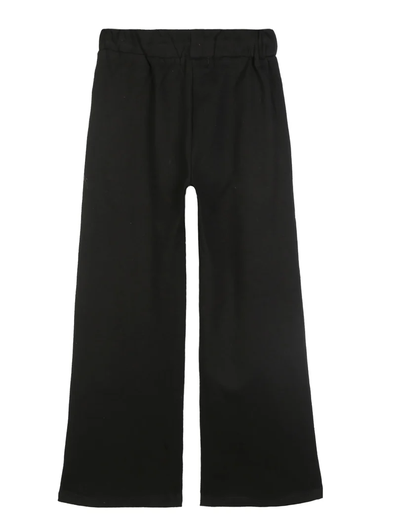 Pantaloni sportivi da bambina - nero