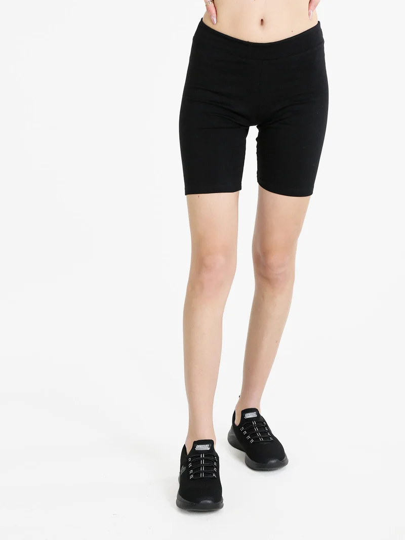 Leggings ciclista da donna - nero