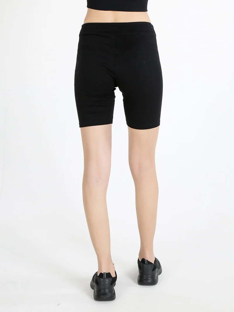 Leggings ciclista da donna - nero