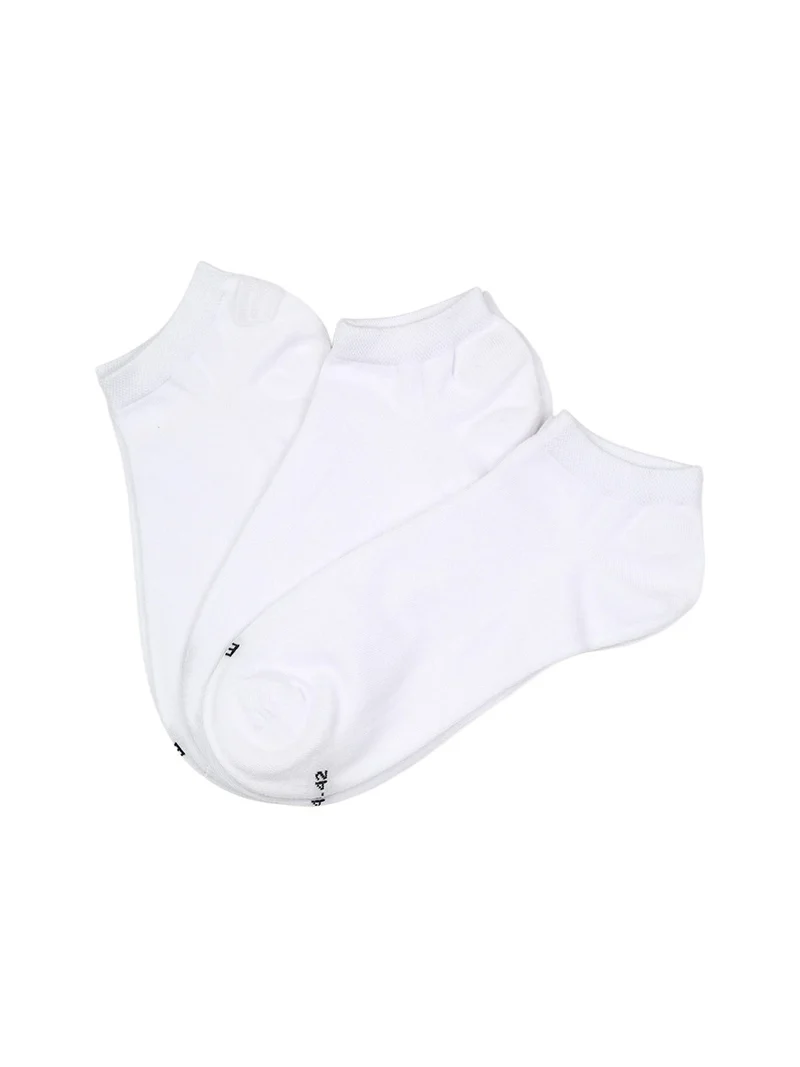 Confezione da 3 paia di calze unisex - bianco